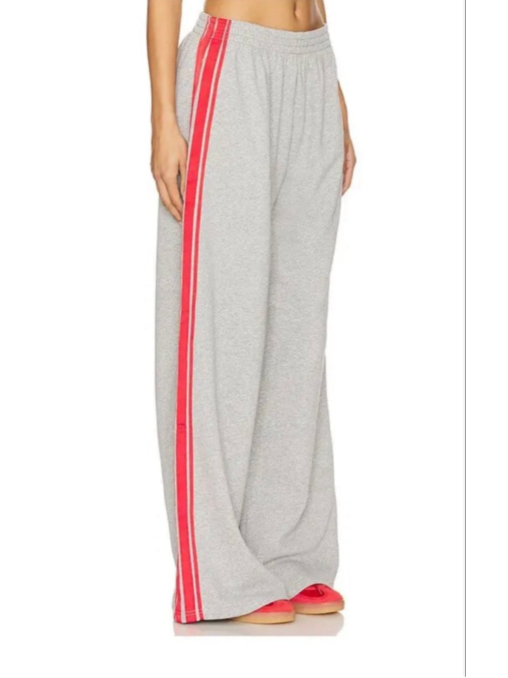Lovers & Friends| Walt Pant|Grey+Red|Medium|NWOT|